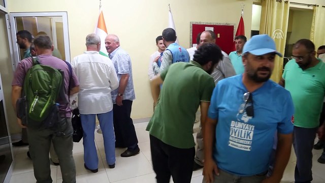 Türk sivil toplum kuruluşu temsilcileri Nijer'de bayramlaştı