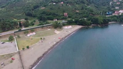 Kadınlar Plajı Havadan Görüntülendi