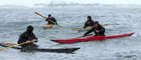 Warning: Do NOT be these guys, unless you have a lot of experience - and even then you have to be careful! These guys are practising their kayaking skills in a
