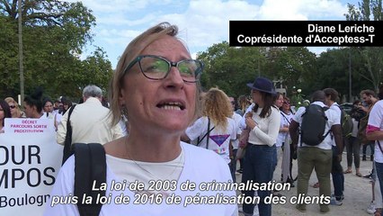 Des prostituées transsexuelles manifestent contre les violences