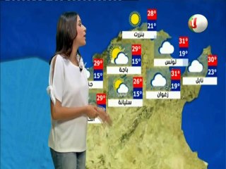 النشرة الجوية ليوم السبت 25 أوت 2018