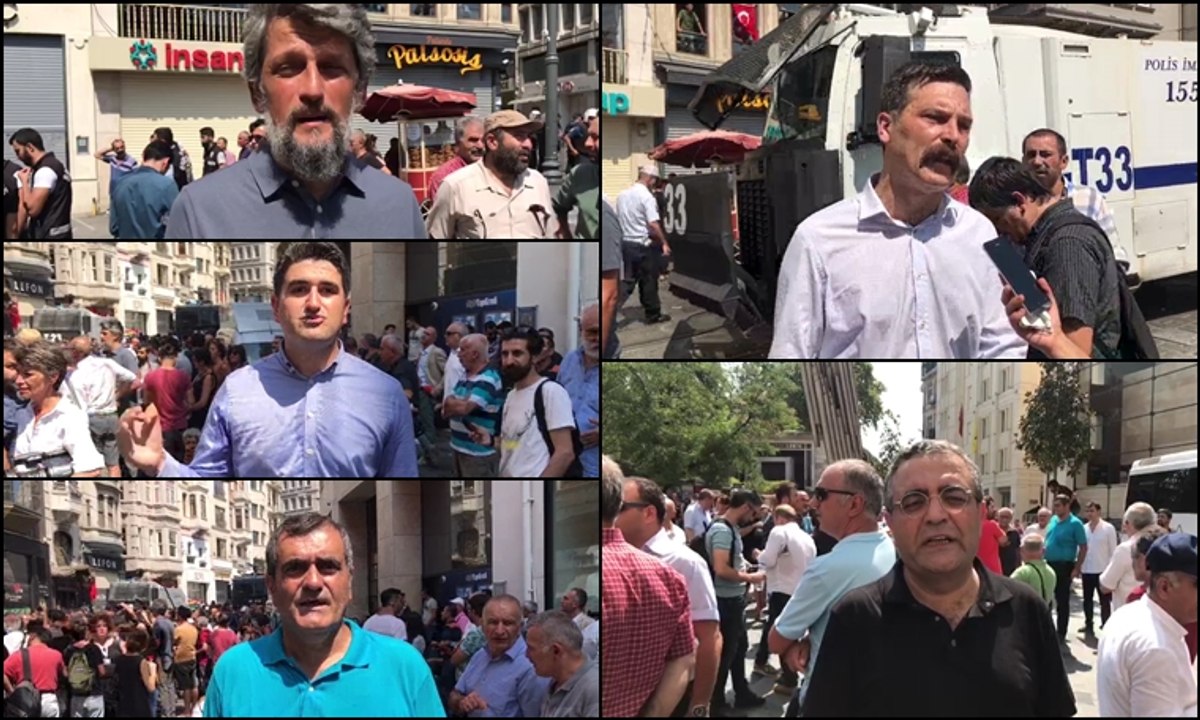 Vekiller Cumartesi Anneleri'ne destek verdi