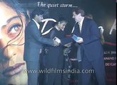 Ajay Devgan Mahima Chaudhry and Kajol at audio release of film Yeh Dil Kya Kare