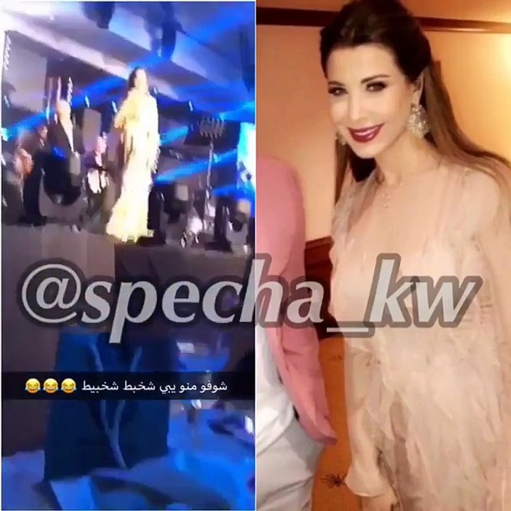 نانسي عجرم مصدومة من طلب معجب بحفلها الأخير ورد فعلها فجر ضحك الحضور