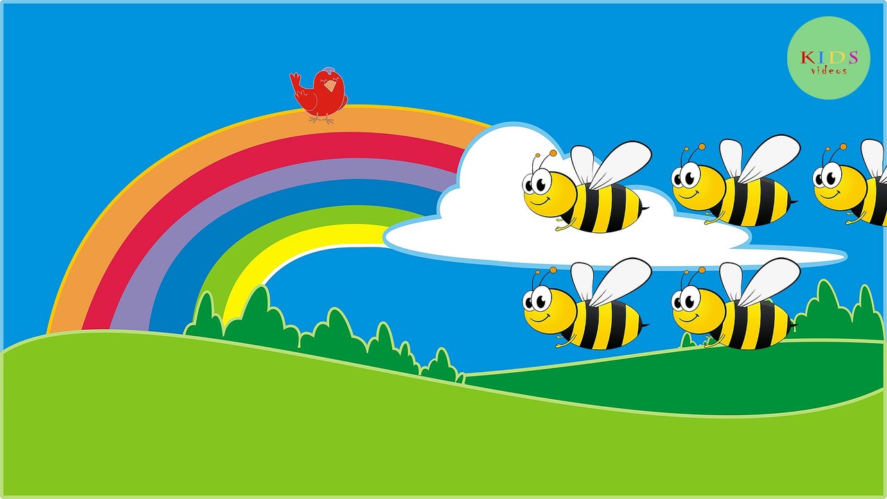 Learn the numbers Bee animation