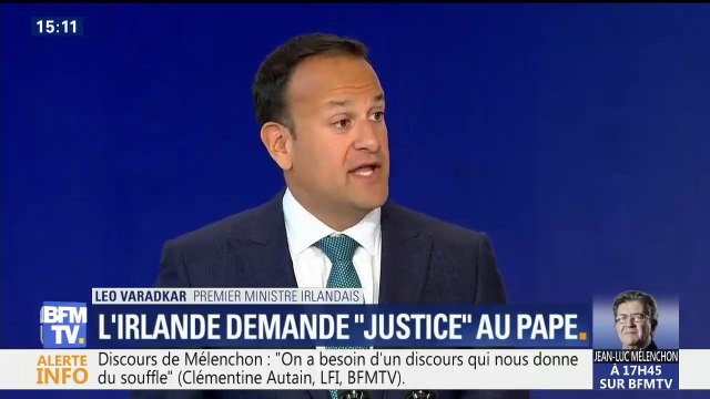 Pédophilie: le Premier ministre irlandais demande au pape de rendre “justice” aux victimes d’abus