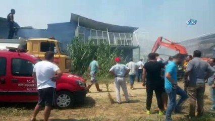 Nazilli’deki yangın kontrol altına alındı