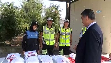 Bakan Soylu, Trafik Denetim Noktasını Ziyaret Etti