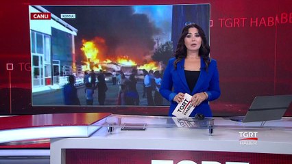 Konya'da Sanayi Sitesinde Yangın!