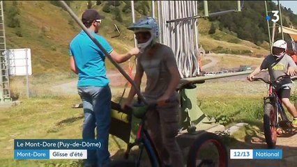 Mont-Dore : le fatscoot, nouvelle glisse de l'été