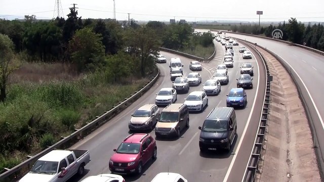 Tatilcilerin dönüş yolculuğu sürüyor - BURSA