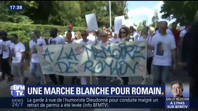 Vigneux-sur-Seine: Une marche blanche pour Romain
