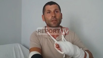 Скачать видео: Ballsh/ Flet për Report Tv i plagosuri me sëpatë nga djali i xhaxhait: U zumë për ullishtet