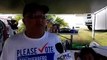 Rep your candidate AND your village! A Yigo voter encourages his northern neighbors to place their ballots. You have until 8 tonight to do so, #Guam!Watch the
