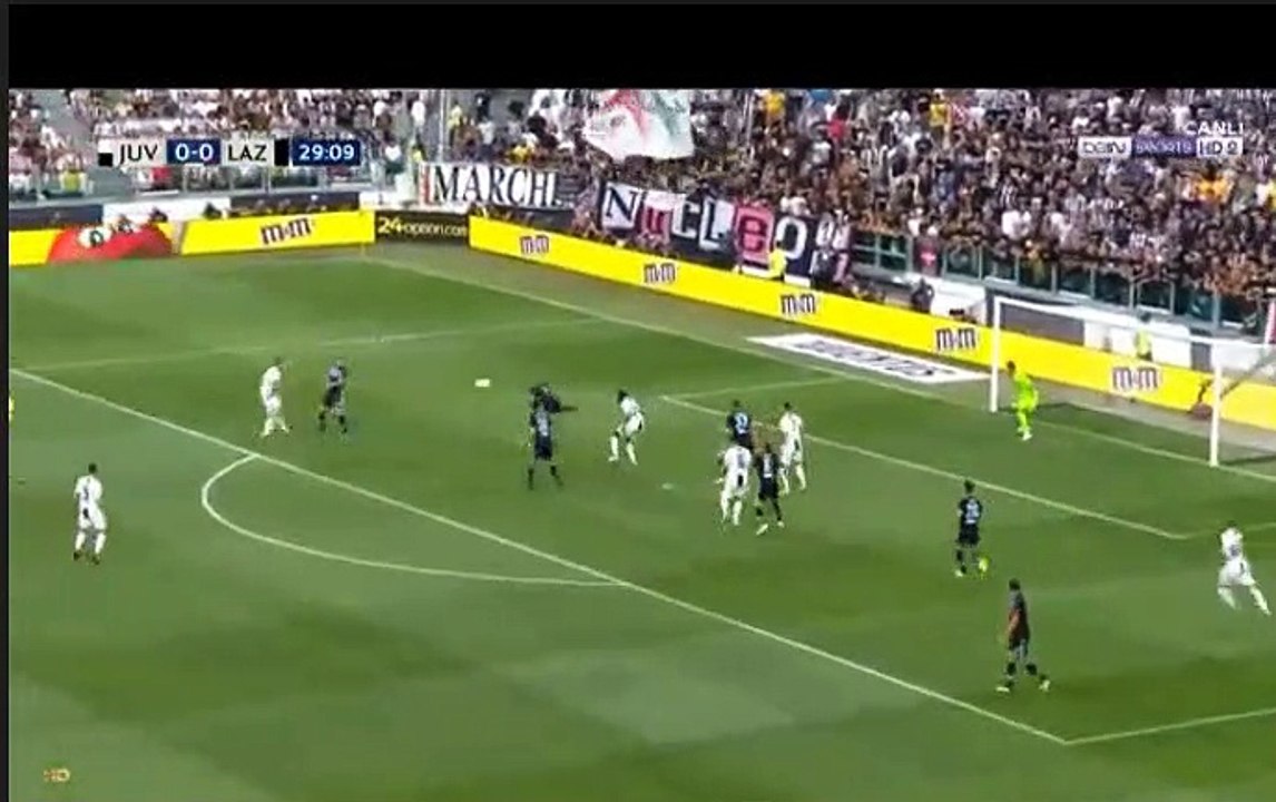 Miralem Pjanic Goal - Juventus 1-0 Lazio 25/08/2018