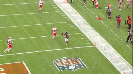 White sneaks past Scandrick for his first NFL TD