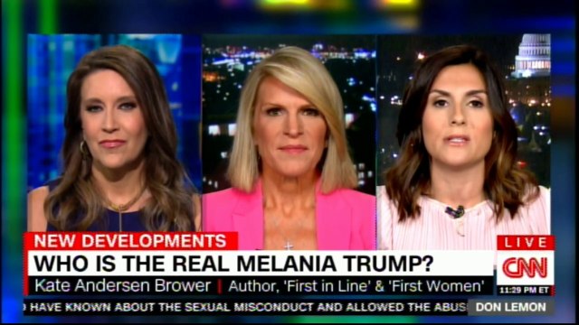 Kate Andersen Brower & Maria Cardona speaking on Who is the real Melania Trump? #MelaniaTrump #FLOTUS #News #BreakingNews #Breaking @MariaTCardona @katebrower