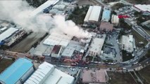 Arnavutköy'de Fabrika Yangını 2