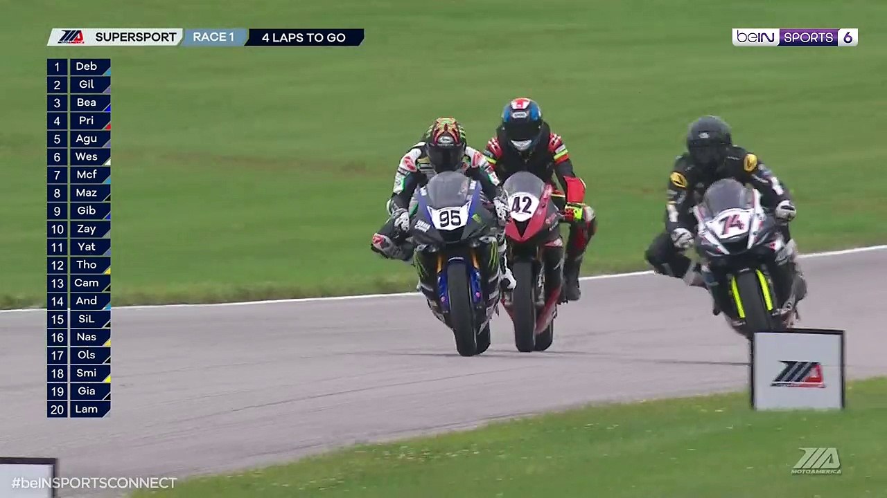 #MotoAmerica SSP Beach and Prince Battle