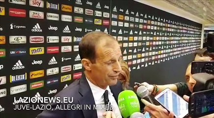 JUVE-LAZIO, ALLEGRI IN ZONA MISTA