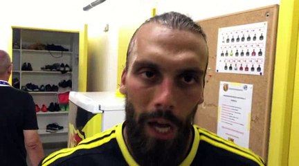 N2 - Aurélien BADIN réagit après la défaite de MDA Foot contre l'OL B