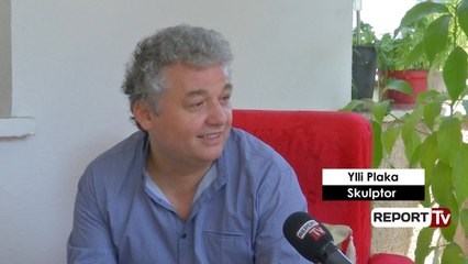 Report TV - Prej 28 vitesh në Itali, skulptori i parkut Ylli Plaka në Tiranë
