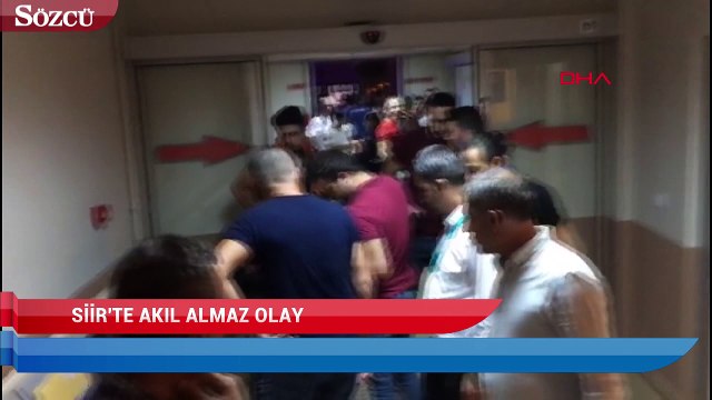 Siirt’te yüksek gerilim hattı kabloları kalabalığın üzerine düştü
