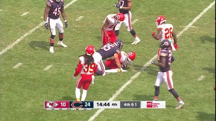 De'Anthony Thomas jukes several Bears on 36-yard punt return