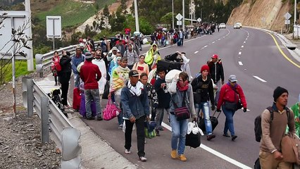 Gobierno venezolano atribuye diáspora a campaña contra el país