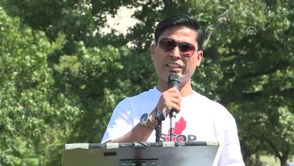 Washington'da Arakan Protestosu