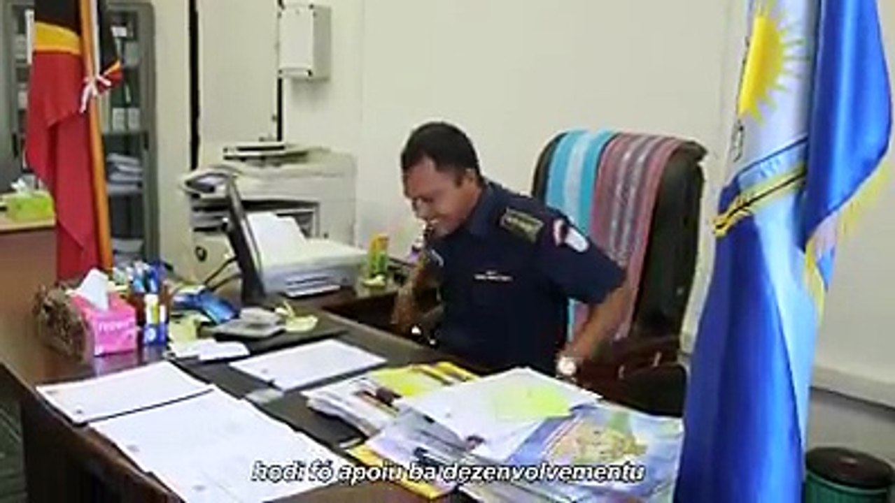 Superintendente Xefe Hermenegildo  do G. da Cruz servisu atu hametin instituisaun Polisía Nasionál Timor-Leste nian desde hahú servisu ho PNTL sira hanesan Ofis