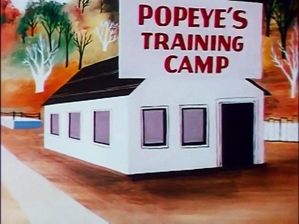Popeye OUT TO PUNCH