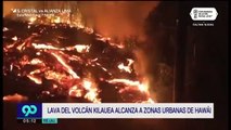 Hawái lava del volcán Kilauea alcanza a zonas urbanas