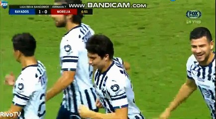 Stefan Medina Goal - CF Monterrey vsMonarcas Morelia 1-0