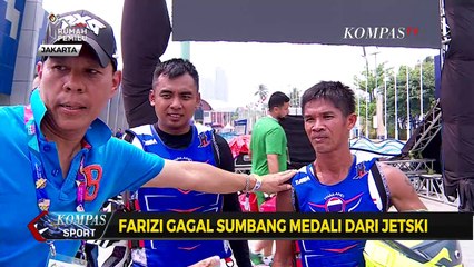 Atlet Jetski Farizi Gagal Sumbang Medali