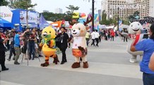 Sandwhichman Permudah Pengunjung Asian Fest, Asian Games