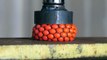 LINE-X EGG vs HYDRAULIC PRESS!! (LINE-X EGG EXPERIMENT) As Seen On TV Test!!