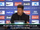 Atletico still recovering from limited pre-season - Simeone