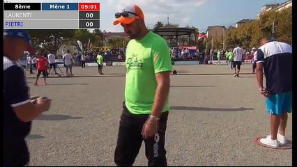 International de Bastia 2018 : Début 8ème BAUER vs LAURENTI