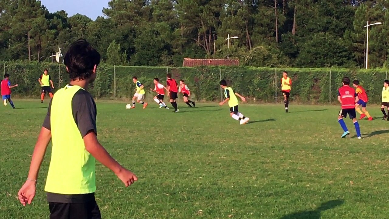 APERÇU SÉANCE U14/U15 DU LUNDI 20 AOÛT 2018