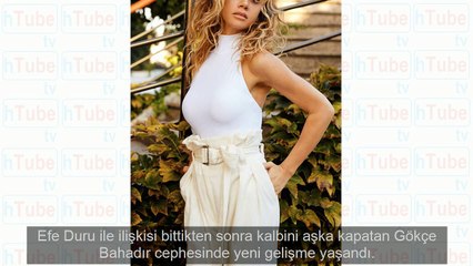 Gökçe Bahadır da 'yabancı damat' yaptı! İşte aşkın görüntüsü...