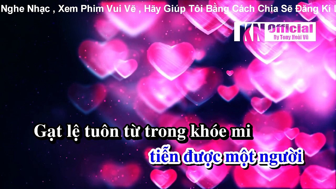 Karaoke Nước Mắt Biệt Ly l Đỗ Tú Tài