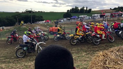 Saint Vincent Lespinasse 2018 départs catégorie vintage