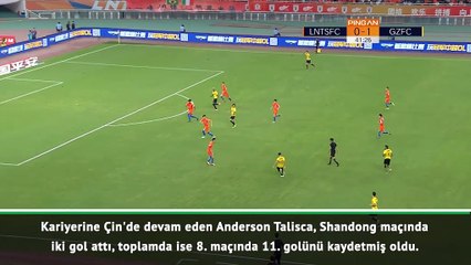 Talisca, Çin'de gollerine devam ediyor! 8. maçı, 11. golü!