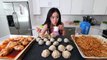 Chili Chinese Noodles + Dumplings MUKBANG | Eating Show