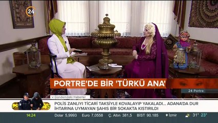 Bedia Akartürk 24 Portre'de