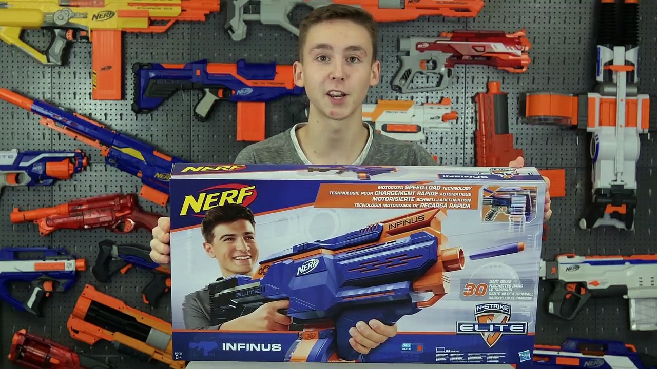 Nerf Infinus Review, Unboxing & Test | Magicbiber [deutsch]