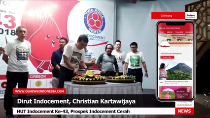 Direktur Utama Indocement Christian Kartawijaya, Hut Indocement & Prospek Cerah Semen