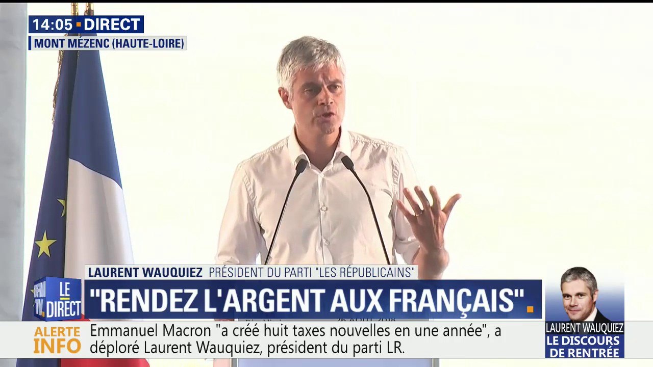 Laurent Wauquiez: “Je demande une refondation totale de la politique migratoire européenne”
