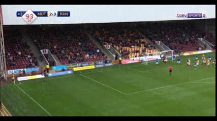 Peter Hartley 94th Minute Equalizer - Motherwell [3]-3 Rangers